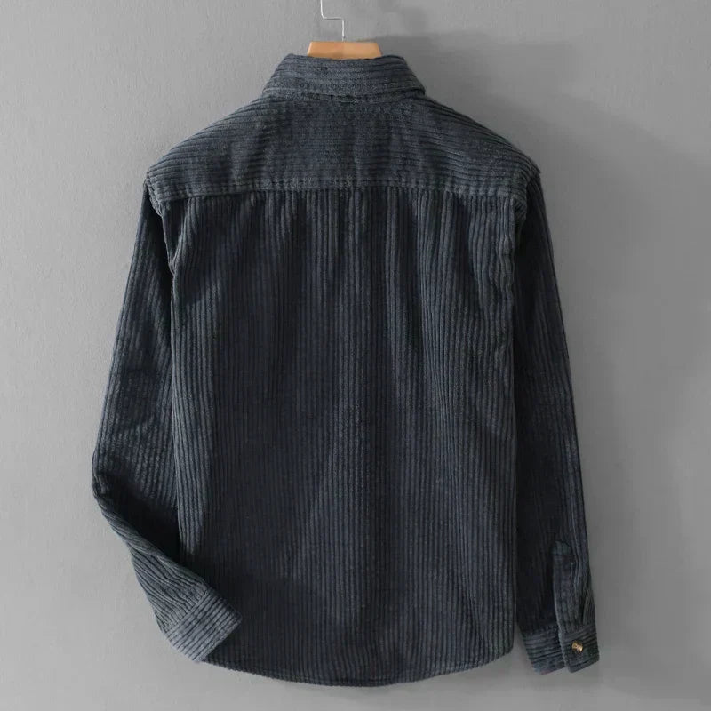 Leonardo – Comfortable Corduroy Overshirt for Men