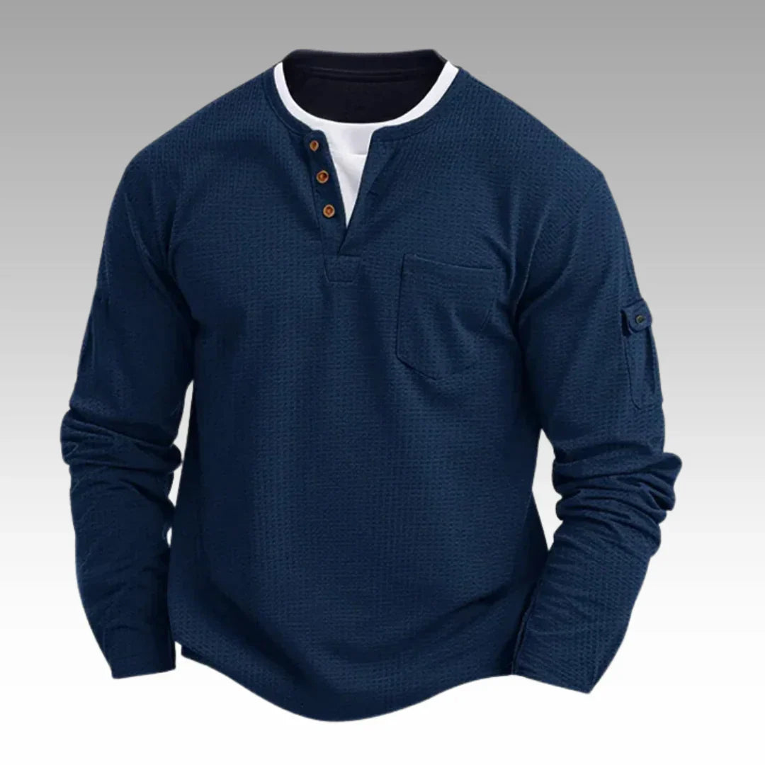 Charlie™ | Stylish Men’s Long-Sleeve Shirt