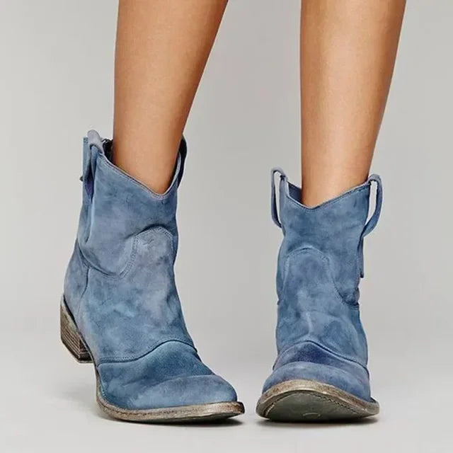 PALOMA™ | VINTAGE WESTERN ANKLE BOOTS