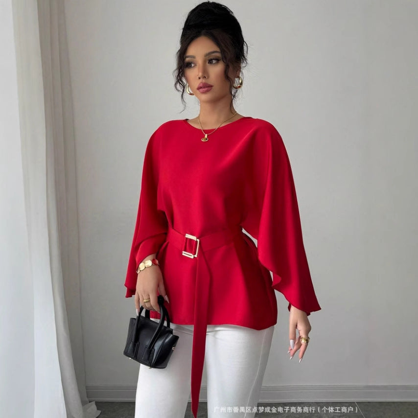 Margaret™ | Blouse With Round Neck