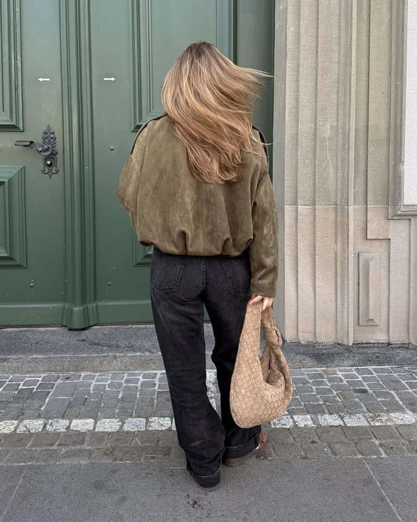 Giada™ | SUEDE BOMBER
