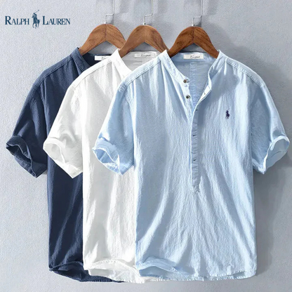 HeritageFit™ | Summer Linen Shirt – Premium Men’s Style