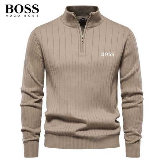 BOSS ZIP SWEATER