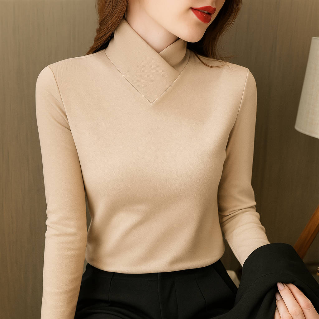 Liora™ | Elegant Turtleneck Fit