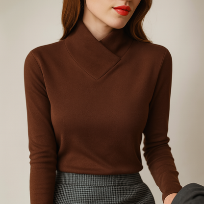 Liora™ | Elegant Turtleneck Fit