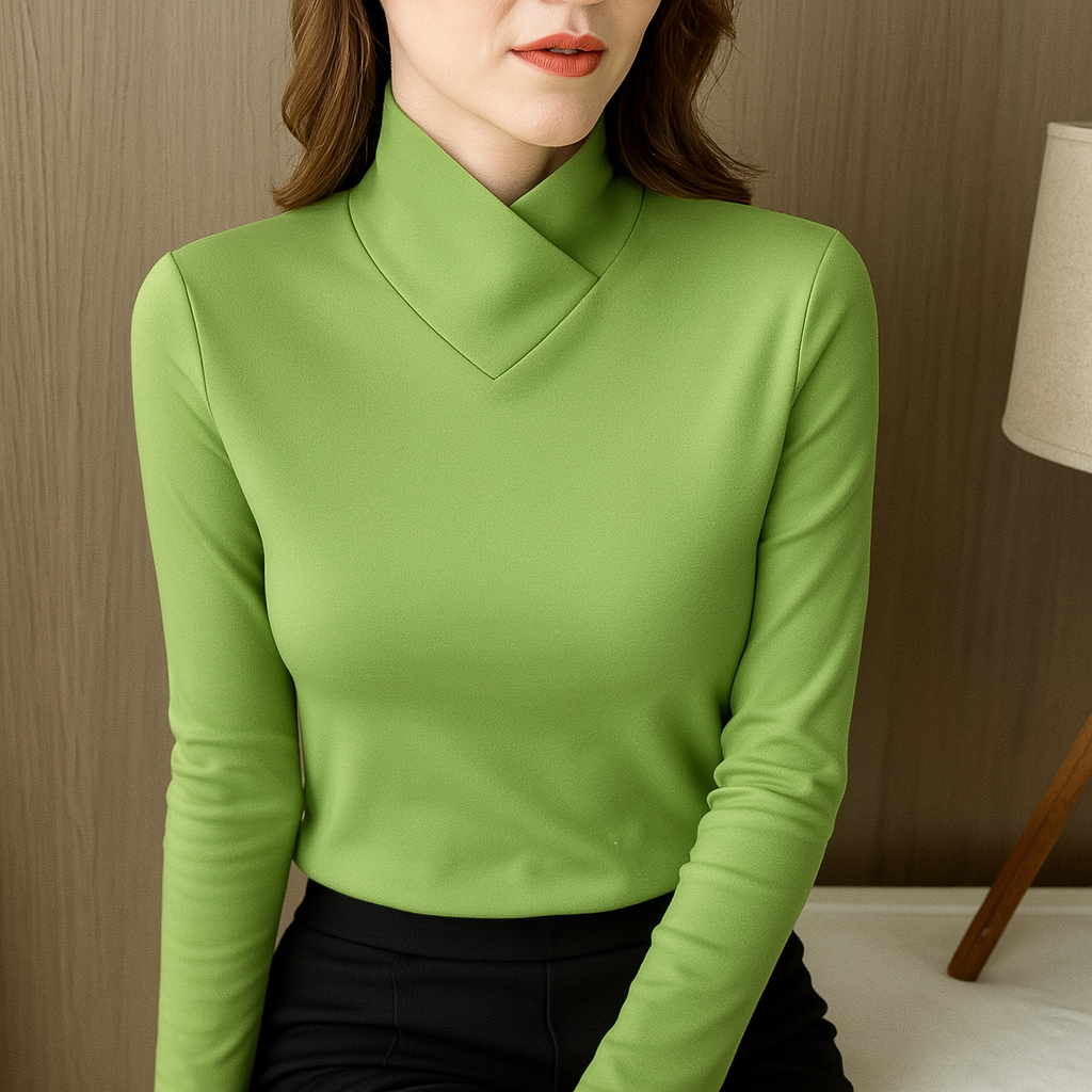 Liora™ | Elegant Turtleneck Fit