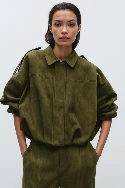 Giada™ | SUEDE BOMBER