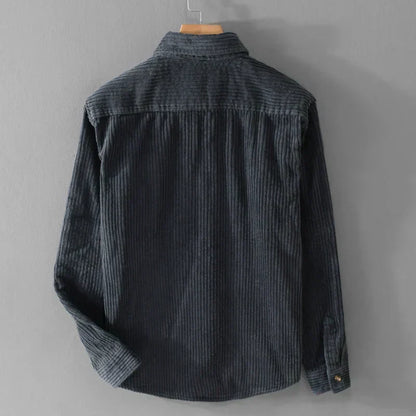 Leonardo – Comfortable Corduroy Overshirt for Men