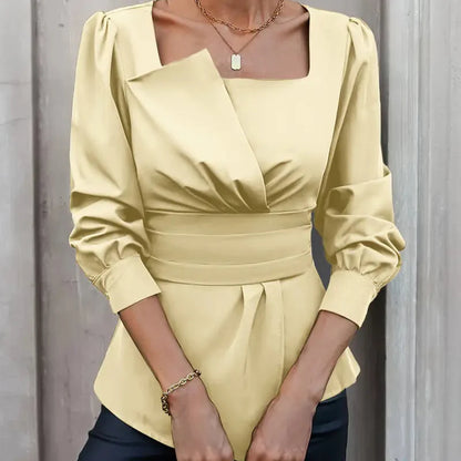 Charlotte™ | Blouse with asymmetrical hem