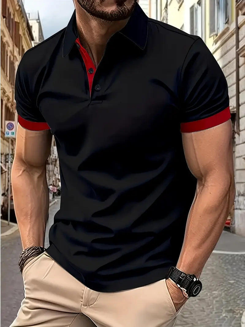 Luis™ | Breathable and dynamic short-sleeved polo shirt