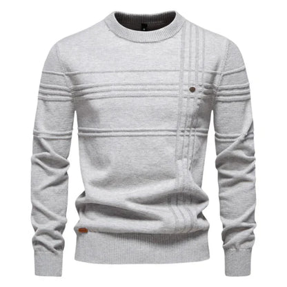 Daan™ | Men's sweater with diamond pattern