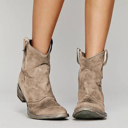 PALOMA™ | VINTAGE WESTERN ANKLE BOOTS