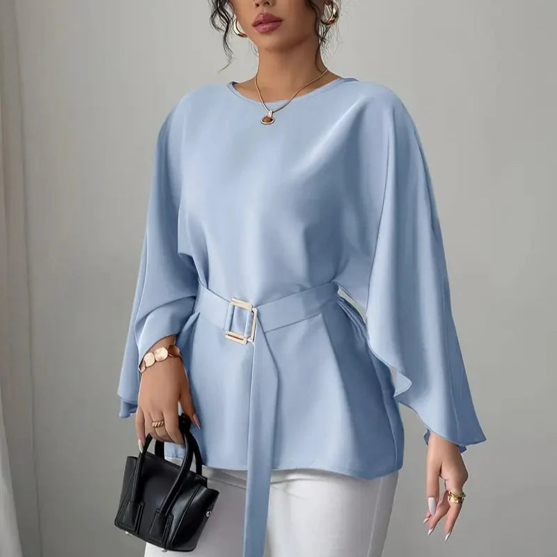 Margaret™ | Blouse With Round Neck