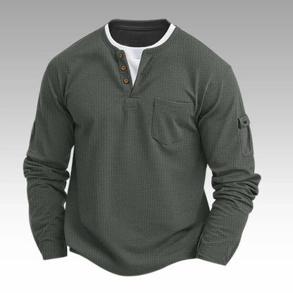 Charlie™ | Stylish Men’s Long-Sleeve Shirt