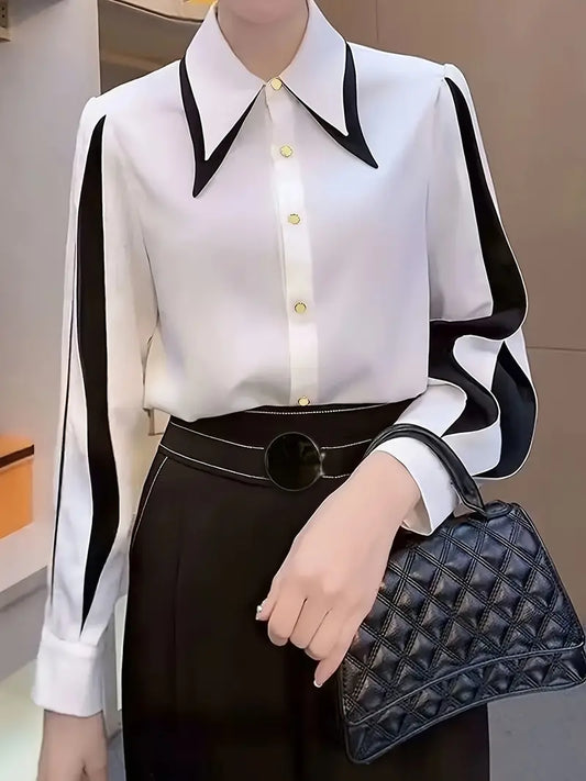 Yame™ | Elegant Chiffon Blouse