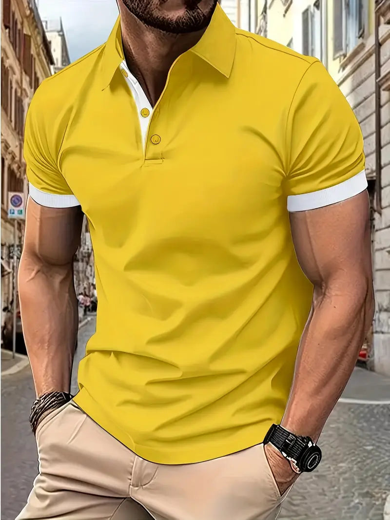 Luis™ | Breathable and dynamic short-sleeved polo shirt
