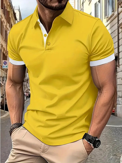 Luis™ | Breathable and dynamic short-sleeved polo shirt