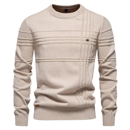 Daan™ | Men's sweater with diamond pattern