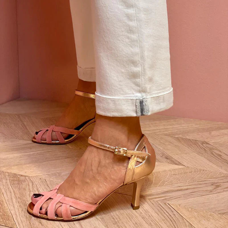 Calista™ | Handcrafted Sandals in Premium Material with Stiletto Heel