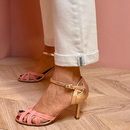 Calista™ | Handcrafted Sandals in Premium Material with Stiletto Heel