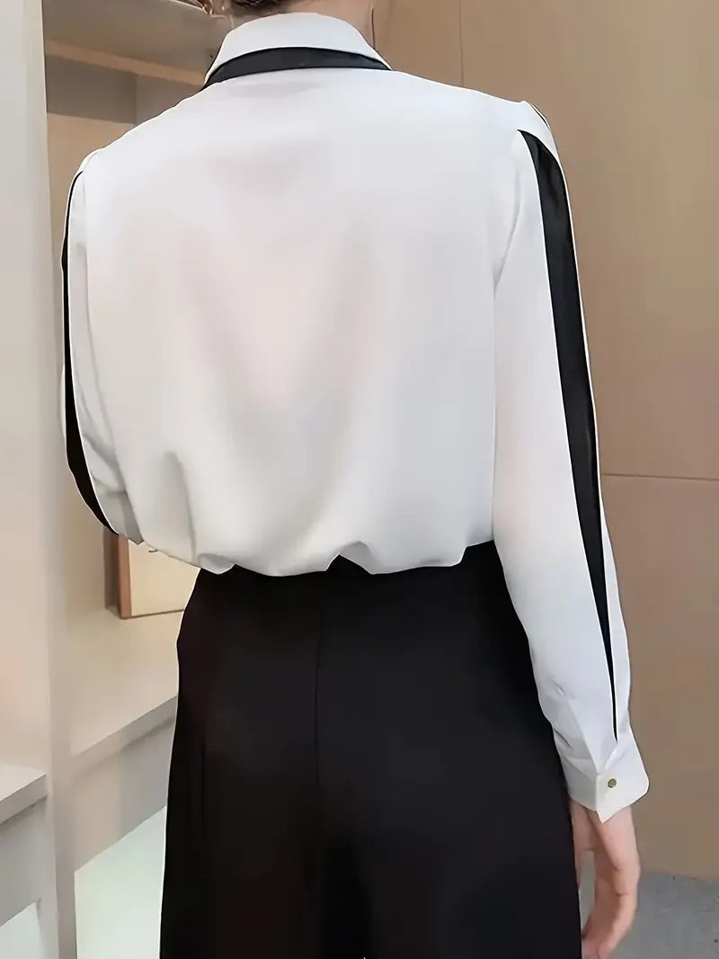 Yame™ | Elegant Chiffon Blouse