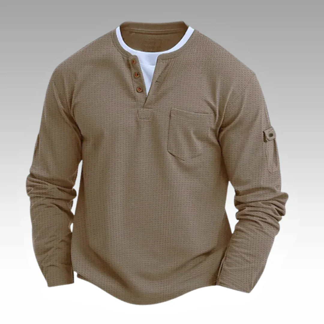 Charlie™ | Stylish Men’s Long-Sleeve Shirt