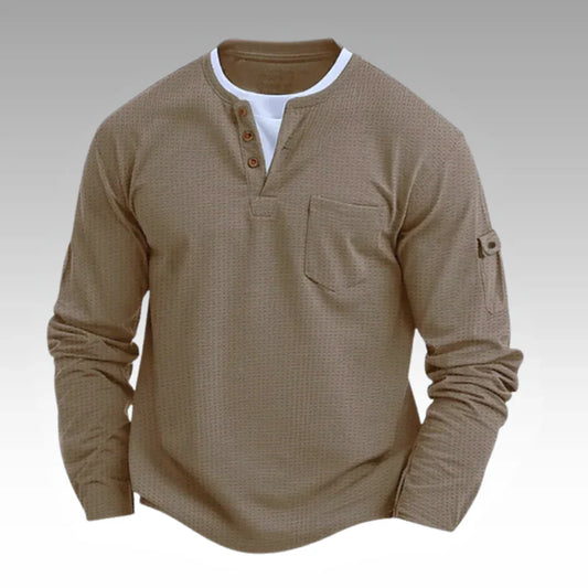 Charlie™ | Stylish Men’s Long-Sleeve Shirt