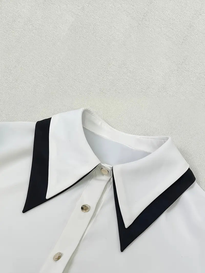 Yame™ | Elegant Chiffon Blouse