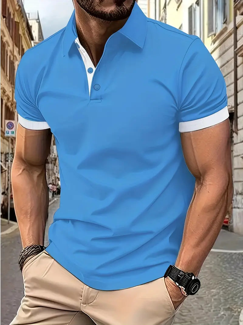 Luis™ | Breathable and dynamic short-sleeved polo shirt