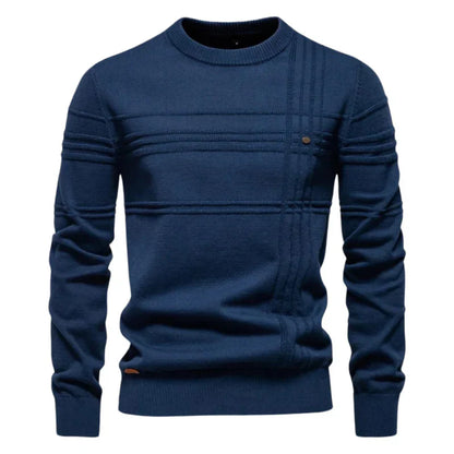 Daan™ | Men's sweater with diamond pattern