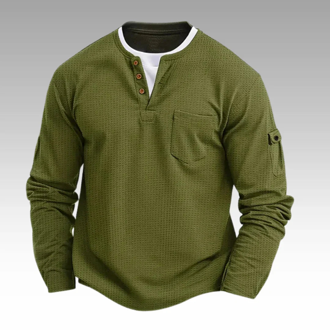 Charlie™ | Stylish Men’s Long-Sleeve Shirt