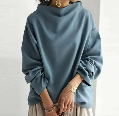 Elly™ | High-Neck Soft Knit Top