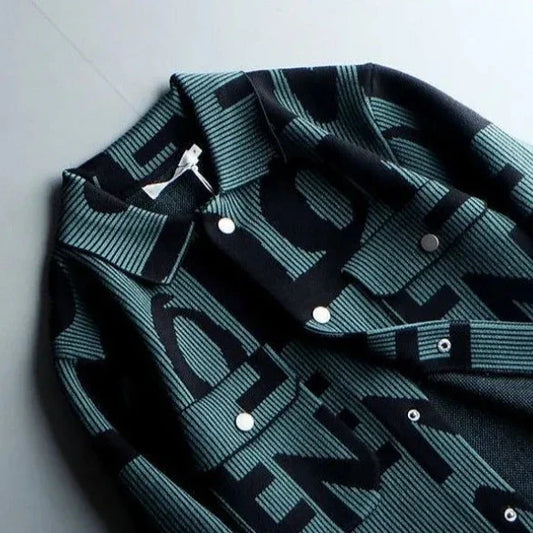 Malik™ | Vintage knitted jacket