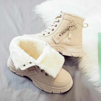 Lia™ | Casual winter boots padded with fleece