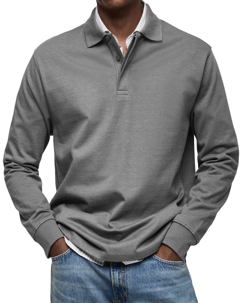 Beeckhoven™ | Casual Long-Sleeved Polo Shirt
