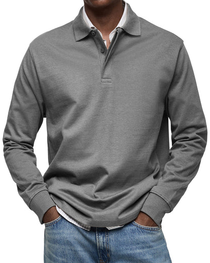 Beeckhoven™ | Casual Long-Sleeved Polo Shirt
