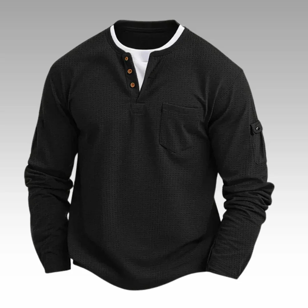 Charlie™ | Stylish Men’s Long-Sleeve Shirt