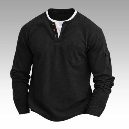 Charlie™ | Stylish Men’s Long-Sleeve Shirt