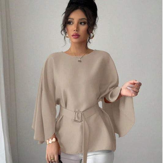 Margaret™ | Blouse With Round Neck