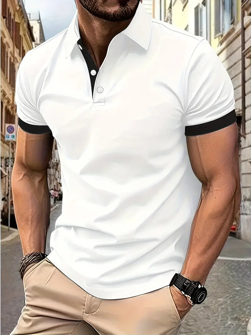 Luis™ | Breathable and dynamic short-sleeved polo shirt