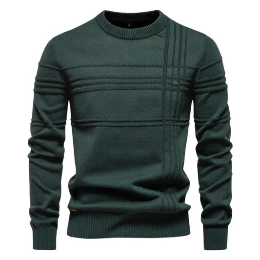 Daan™ | Men's sweater with diamond pattern