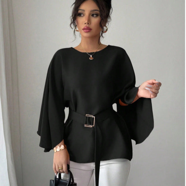 Margaret™ | Blouse With Round Neck