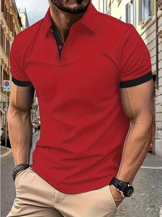 Luis™ | Breathable and dynamic short-sleeved polo shirt