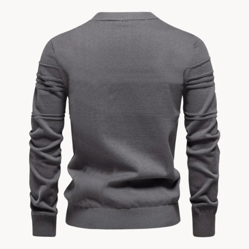 Daan™ | Men's sweater with diamond pattern