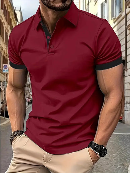 Luis™ | Breathable and dynamic short-sleeved polo shirt