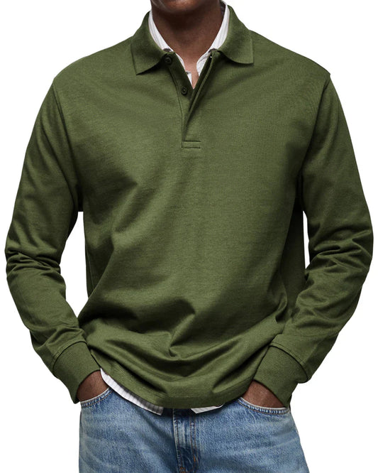 Beeckhoven™ | Casual Long-Sleeved Polo Shirt