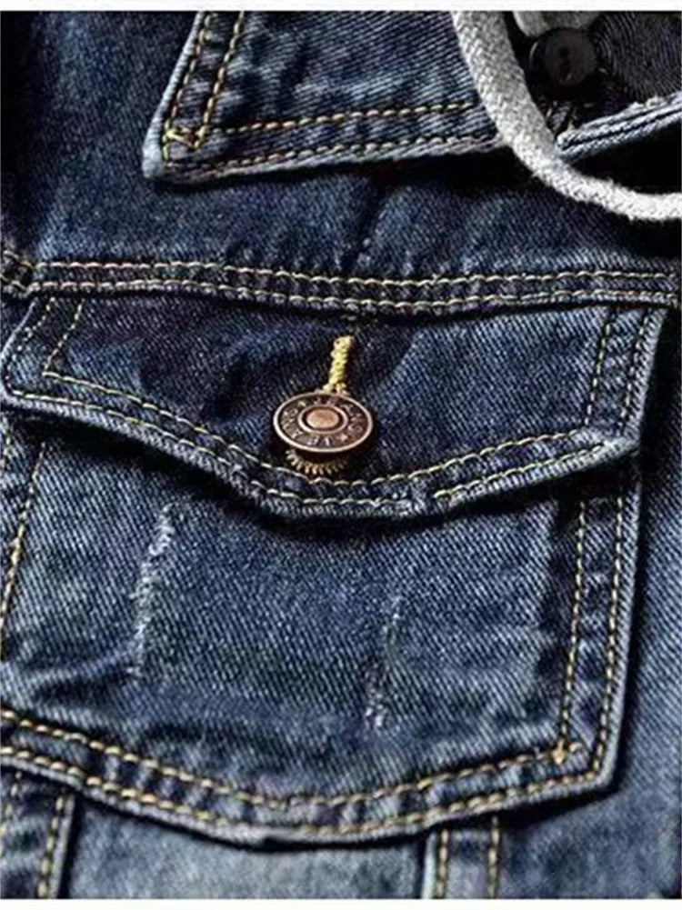 CARA™ | DENIM HOODIE JACKET